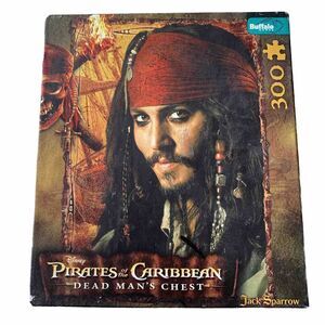 Pirates of the Caribbean "Dead Mans Chest" 300 PCS Puzzle Captain Jack 15x21.25”